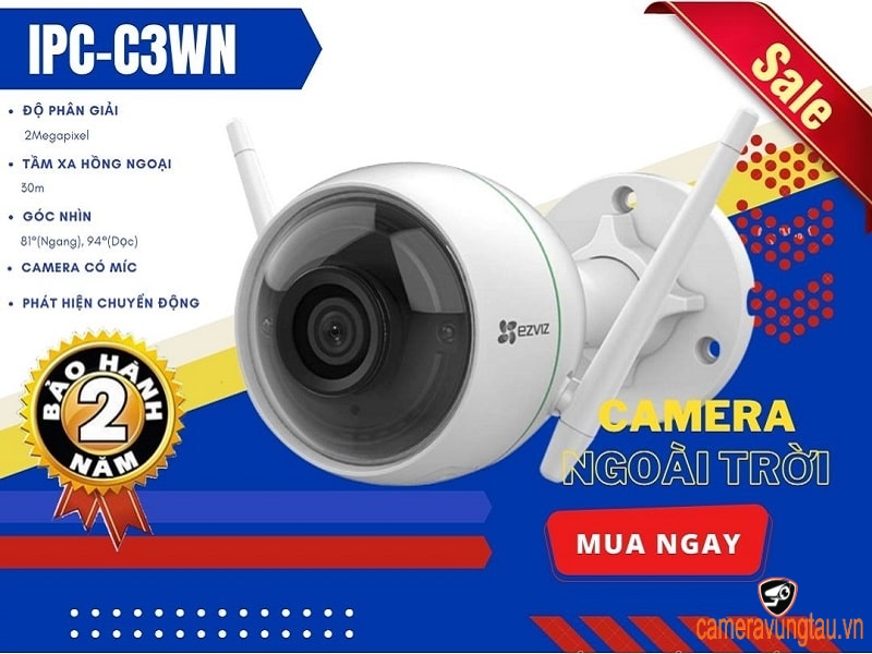 Camera Wifi Ngoài Trời C3WN Hãng EZVIZ