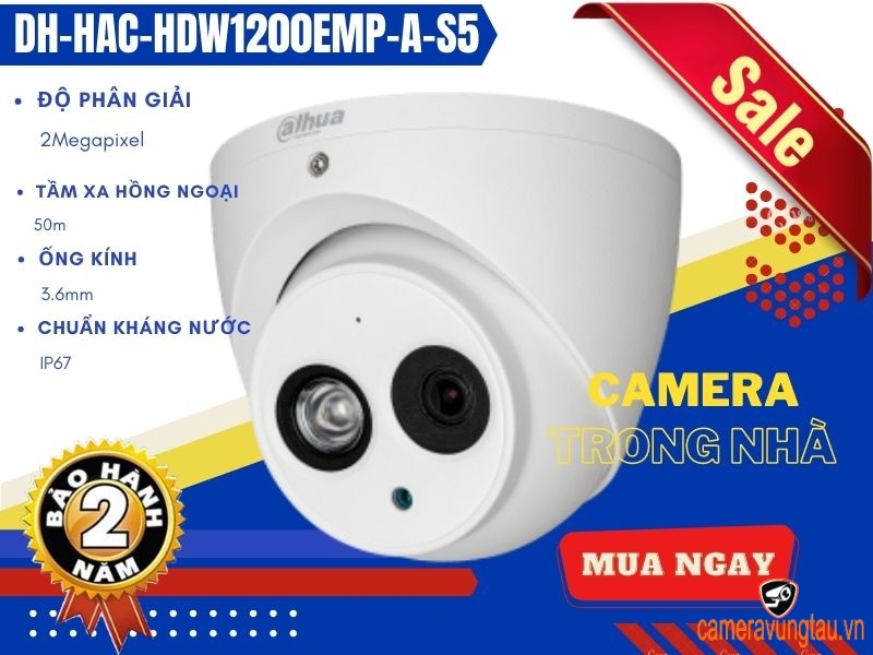 Camera Dahua DH-HAC-HDW1200EMP-A-S5