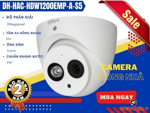 Camera Dahua DH-HAC-HDW1200EMP-A-S5
