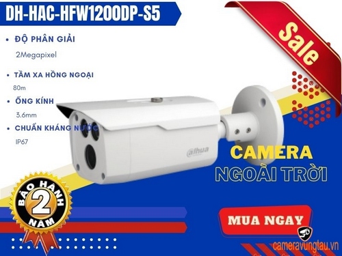 Camera Dahua DH-HAC-HFW1200DP-S5