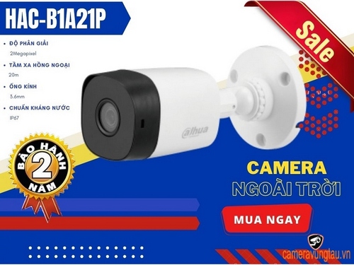 Camera Dahua DH-HAC-B1A21P