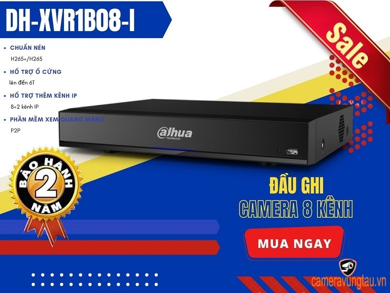 Đầu Ghi 8 Kênh Dahua DH-XVR1B08-I
