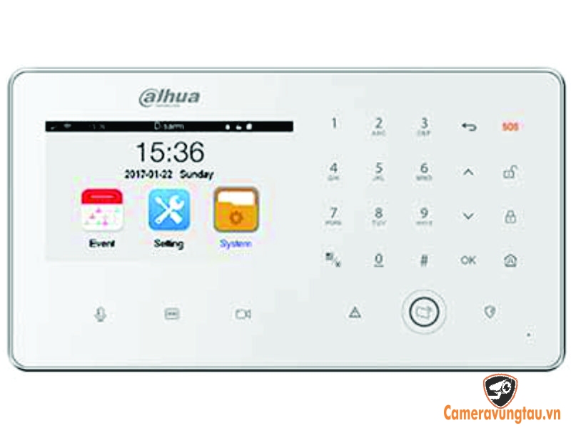 THIẾT BỊ BÁO ĐỘNG TRUNG TÂM DHI-ARC5402A-GW